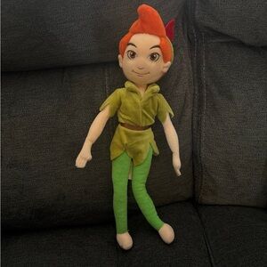 Walt Disney's Peter Pan Plush Soft Doll Toy 16"